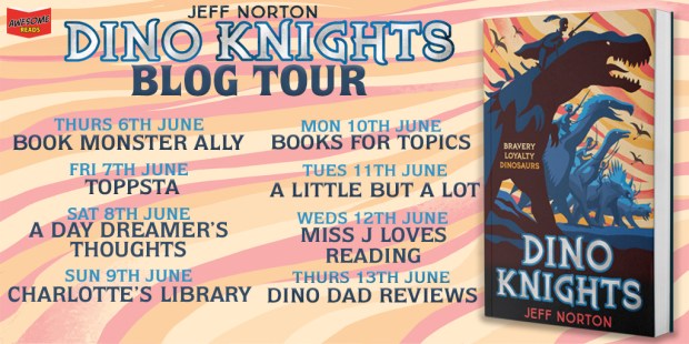 Dino Knights Blog Tour Poster