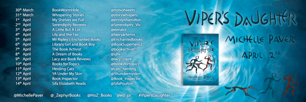 Viper's Daughter Blog Tour Banner