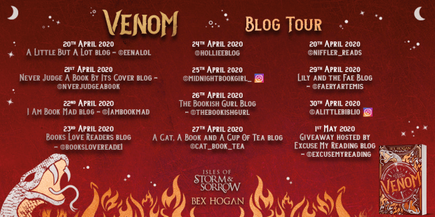 VENOM - Blog Tour asset