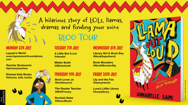 Llama Blog Tour - Twitter
